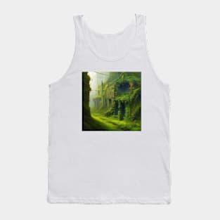 Nature's Reclamation: Ghost Town Serenade Tank Top